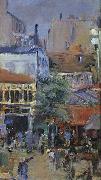 Vue prise pres de la Place Clichy Edouard Manet